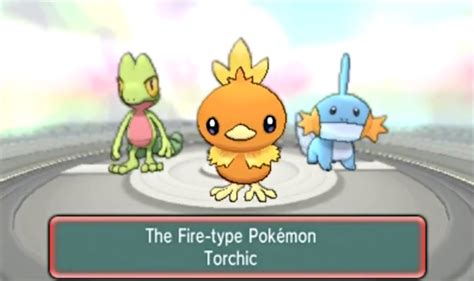 pokémon alpha sapphire starters